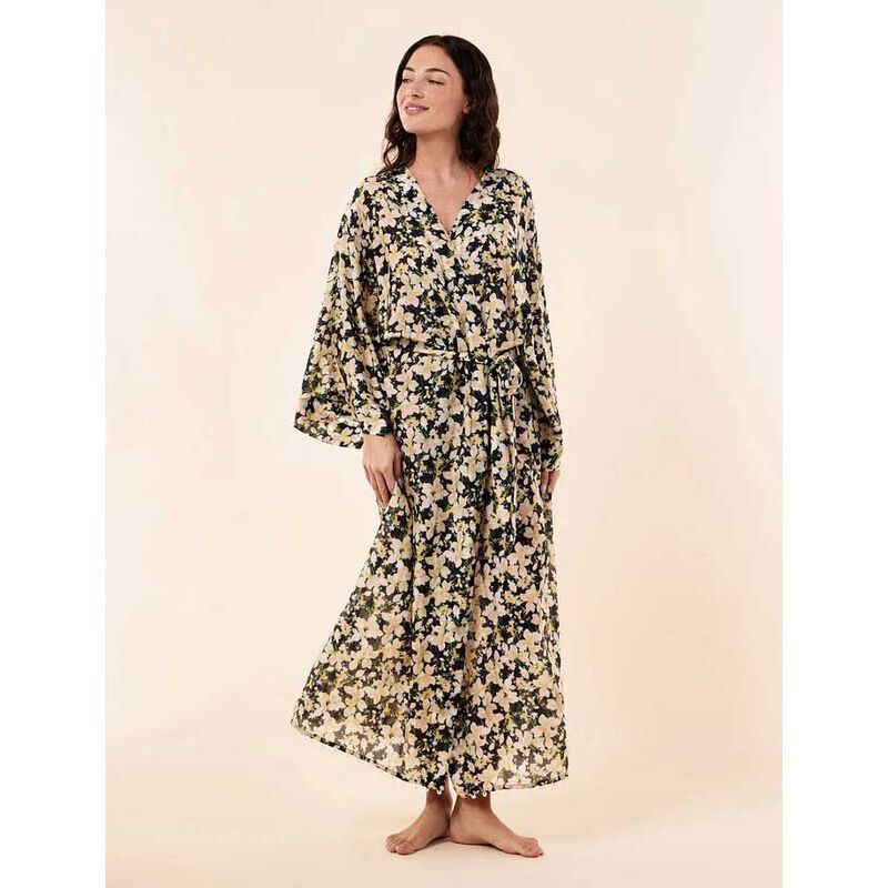 Papinelle Serena Kimono Maxi Robe image number 3